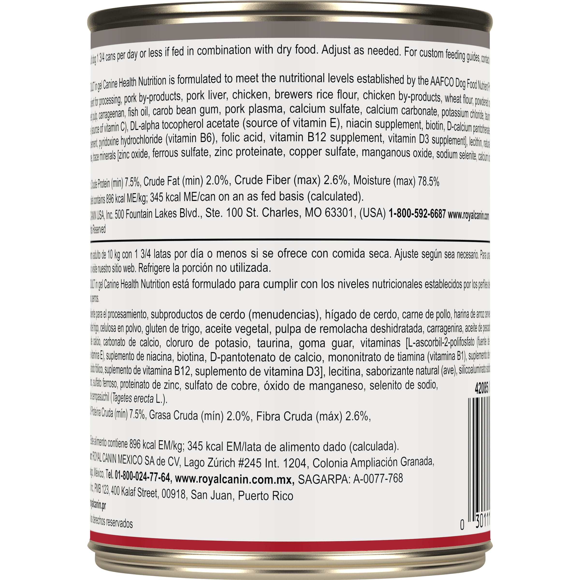 royal canin senior canned dog food
